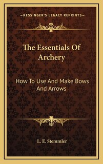 Couverture_The Essentials Of Archery