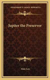 Front cover_Jupiter the Preserver