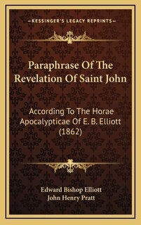 Couverture_Paraphrase Of The Revelation Of Saint John