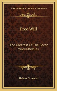 Front cover_Free Will