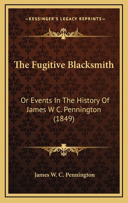 Front cover_The Fugitive Blacksmith