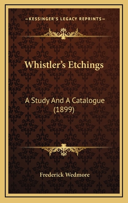 Front cover_Whistler's Etchings