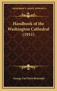 Front cover_Handbook of the Washington Cathedral (1911)