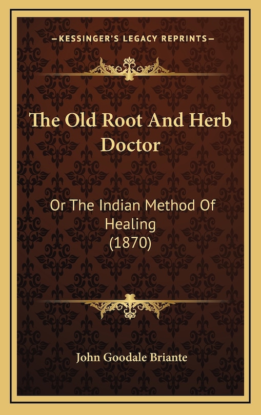 Front cover_The Old Root And Herb Doctor