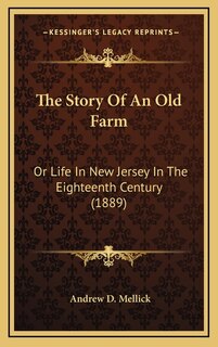 Couverture_The Story Of An Old Farm