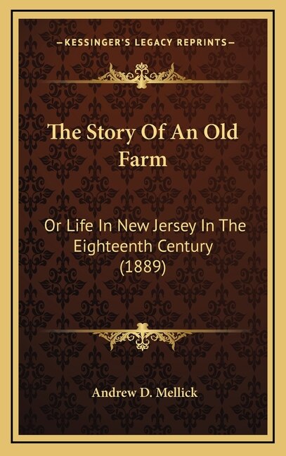 Couverture_The Story Of An Old Farm