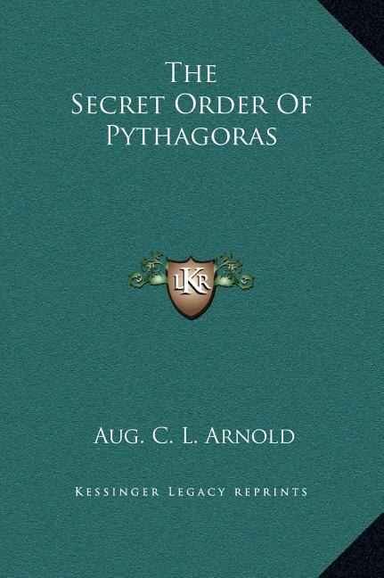 Front cover_The Secret Order Of Pythagoras