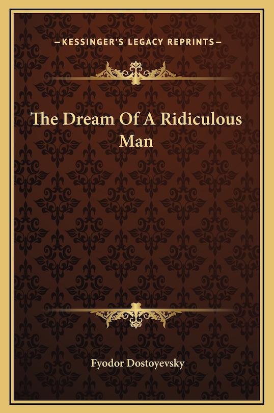Front cover_The Dream Of A Ridiculous Man