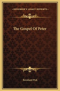 Front cover_The Gospel Of Peter