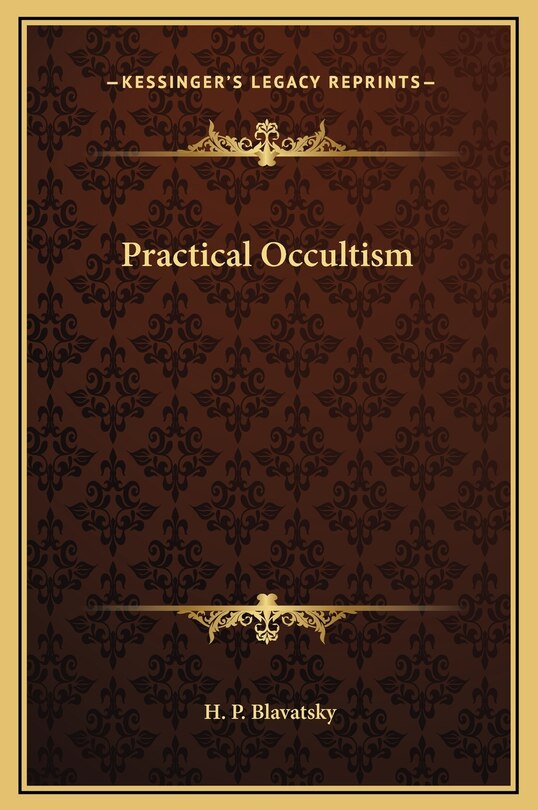 Couverture_Practical Occultism