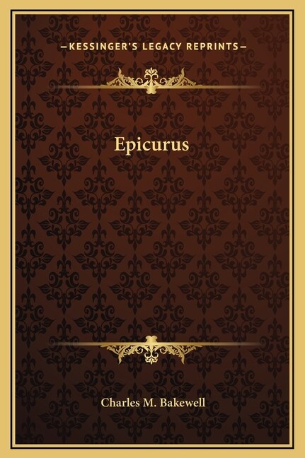 Front cover_Epicurus
