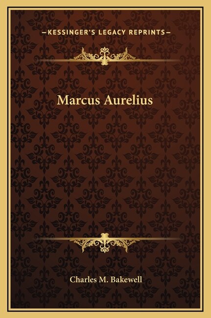 Front cover_Marcus Aurelius