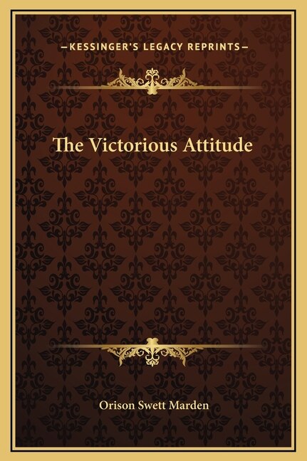 Front cover_The Victorious Attitude