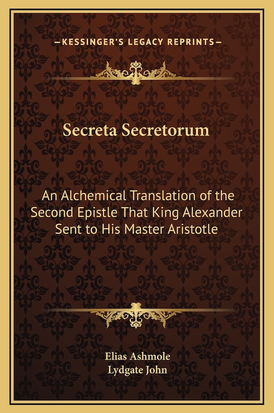 Couverture_Secreta Secretorum