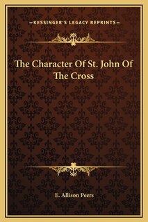 Couverture_The Character Of St. John Of The Cross