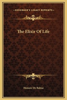 Couverture_The Elixir Of Life