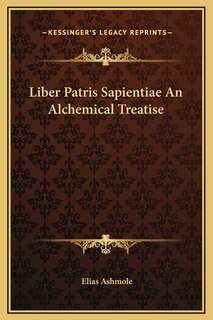 Front cover_Liber Patris Sapientiae An Alchemical Treatise