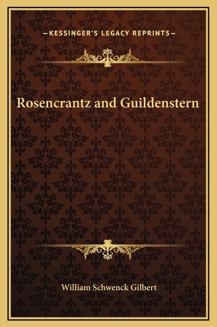 Front cover_Rosencrantz and Guildenstern