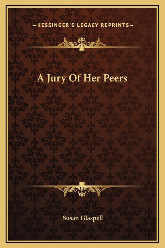 Front cover_A Jury Of Her Peers