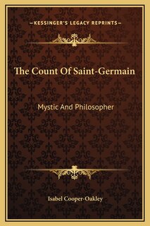 Front cover_The Count Of Saint-Germain