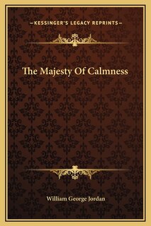 Front cover_The Majesty Of Calmness