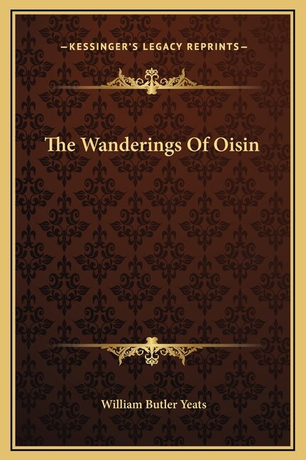 Front cover_The Wanderings Of Oisin