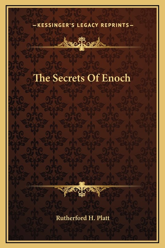 Front cover_The Secrets Of Enoch