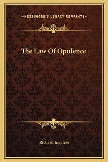 Front cover_The Law Of Opulence