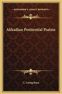 Couverture_Akkadian Penitential Psalms