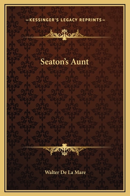 Front cover_Seaton's Aunt