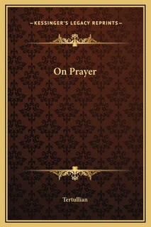 Front cover_On Prayer