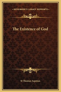 Couverture_The Existence of God
