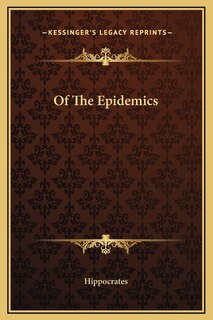 Front cover_Of The Epidemics