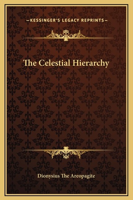 Couverture_The Celestial Hierarchy