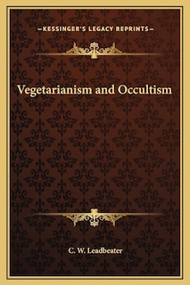 Front cover_Vegetarianism and Occultism