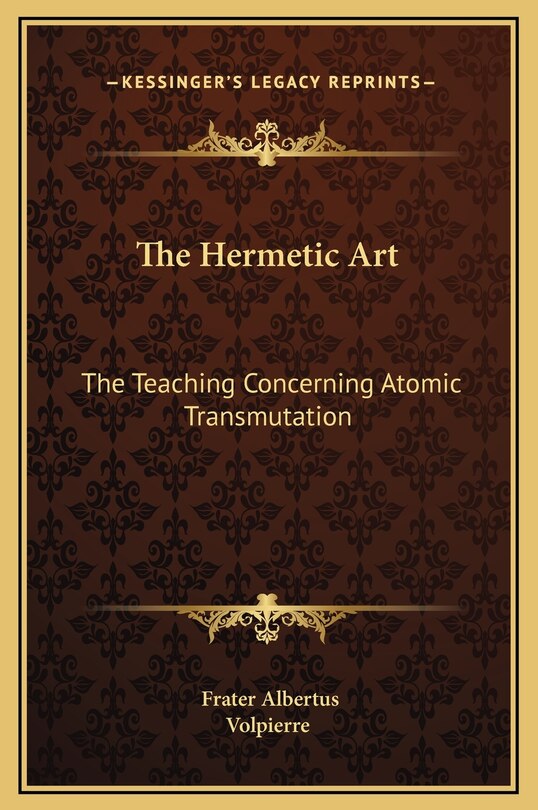 Front cover_The Hermetic Art