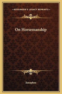 Front cover_On Horsemanship