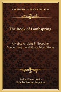 Front cover_The Book of Lambspring