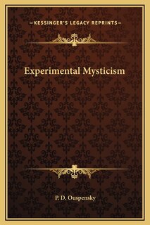 Front cover_Experimental Mysticism