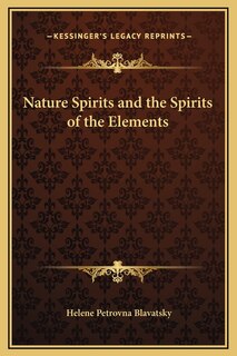Front cover_Nature Spirits and the Spirits of the Elements