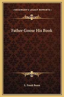 Couverture_Father Goose His Book