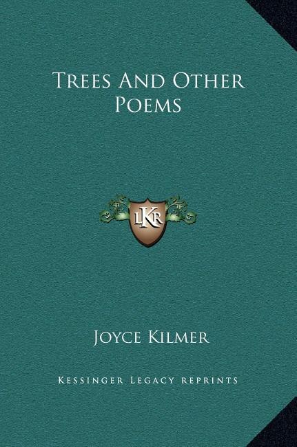 Front cover_Trees And Other Poems