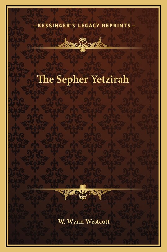 Front cover_The Sepher Yetzirah
