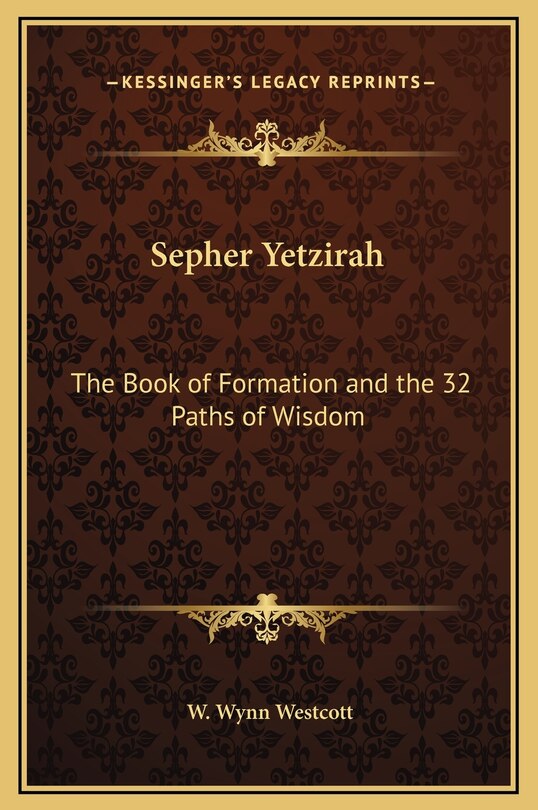 Front cover_Sepher Yetzirah