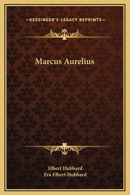 Front cover_Marcus Aurelius