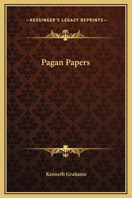 Front cover_Pagan Papers