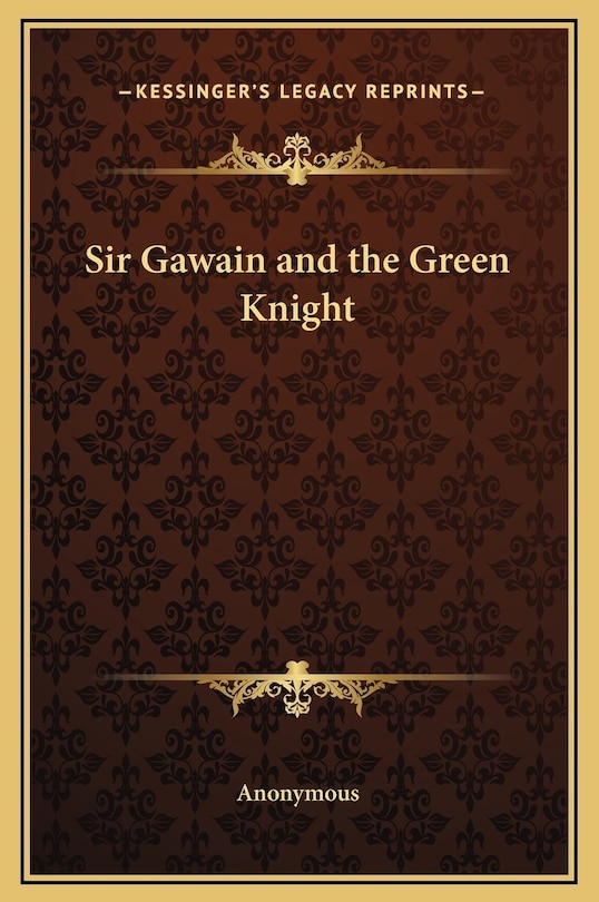 Front cover_Sir Gawain and the Green Knight