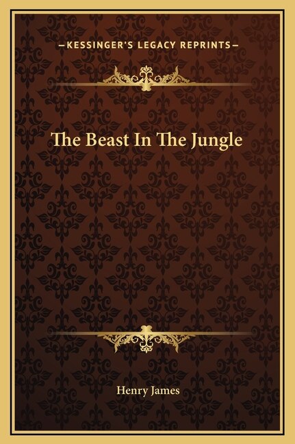 Couverture_The Beast In The Jungle