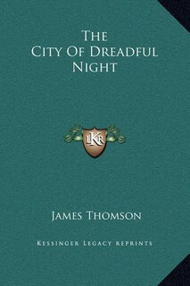 Front cover_The City Of Dreadful Night