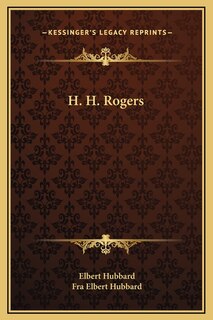 Front cover_H. H. Rogers